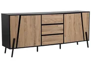 2 Door Sideboard BLACKPOOL Brown/ Black_722752