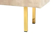 Polsterbank ROSEVILLE Samtstoff Beige_924425