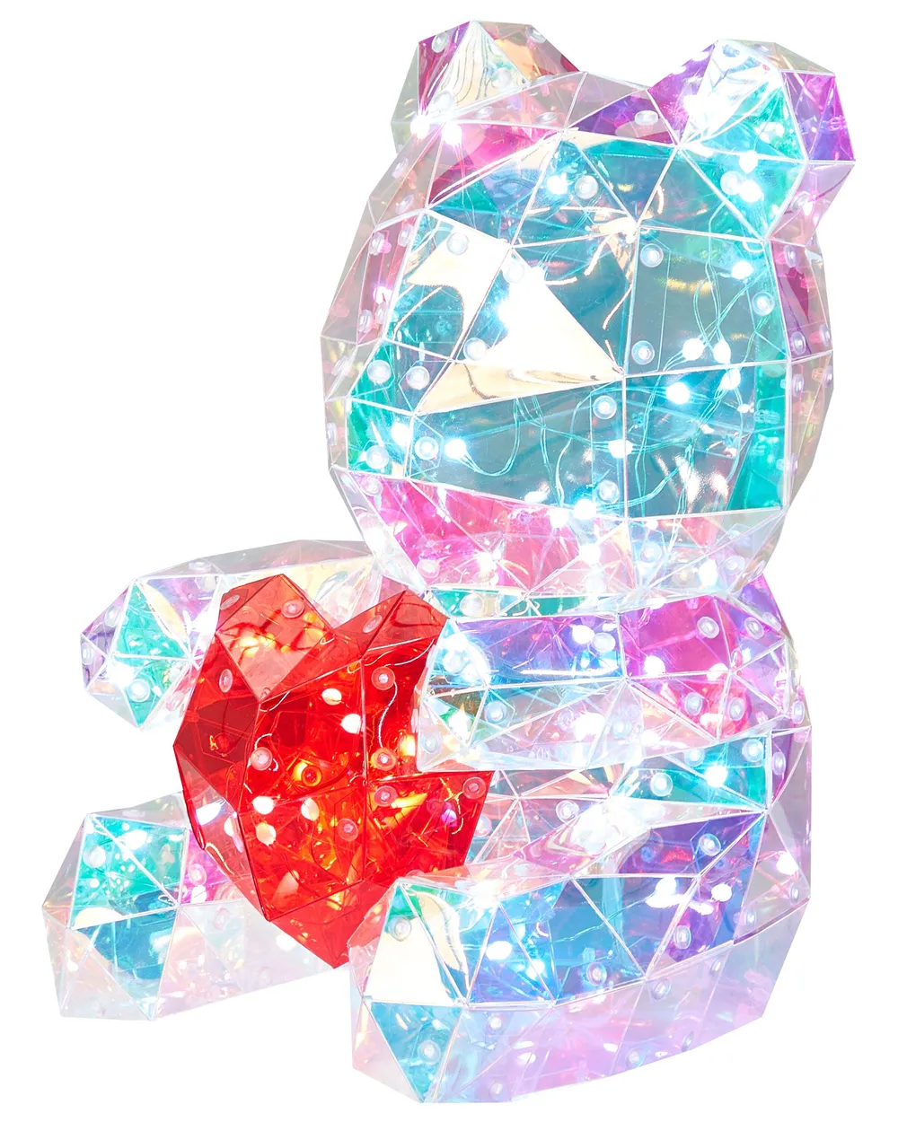 LED Dekoration Teddybär RIGEL mit App Bunt_887525