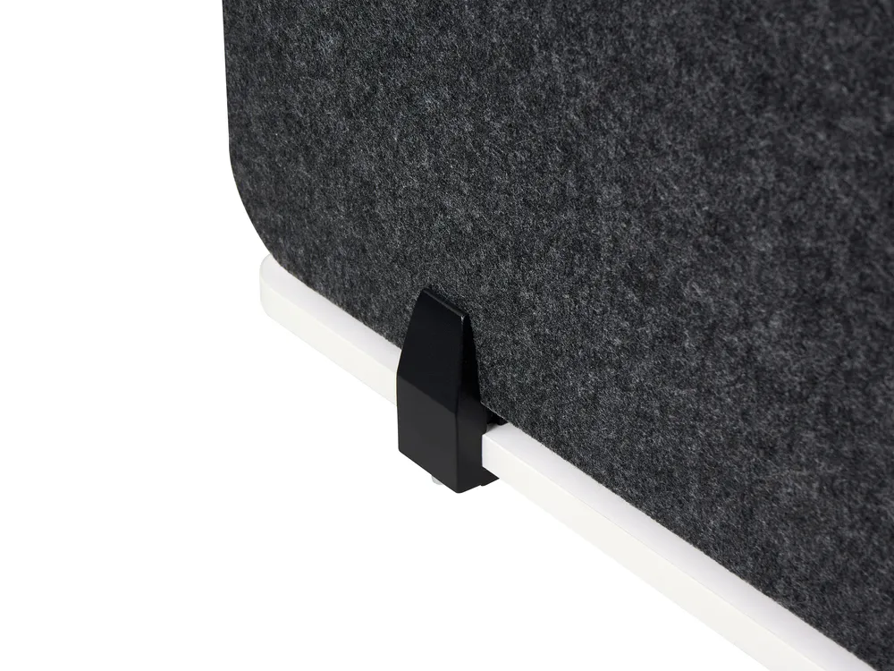 Desk Screen SPLIT 80 x 50 cm Dark Grey_1071839