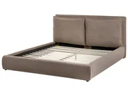 Wasserbett Bouclé BAJONNA 160 x 200 cm Braun_1010907
