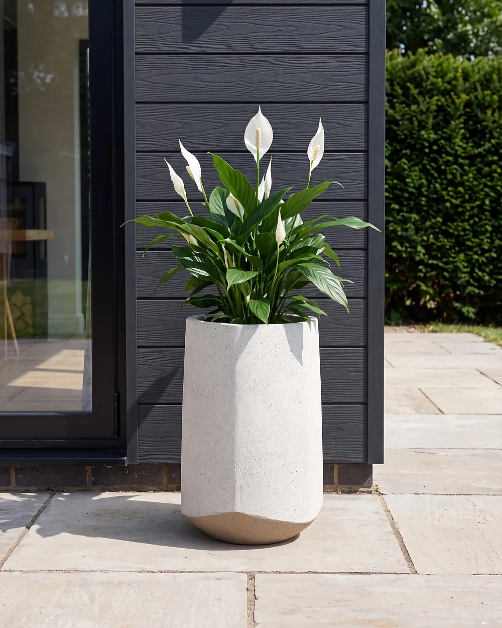 Plant Pot JAUNTAL  32 cm Off-White_1161795