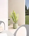 Blumenkübel LIVADIA 27 cm Olivgrün
