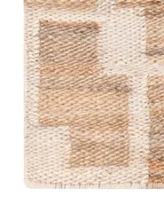 Rug GONDIA Light Beige 80 x 300 cm Jute_1040342