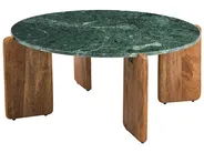 Coffee Table LUNO Marble Dark Green_1072480