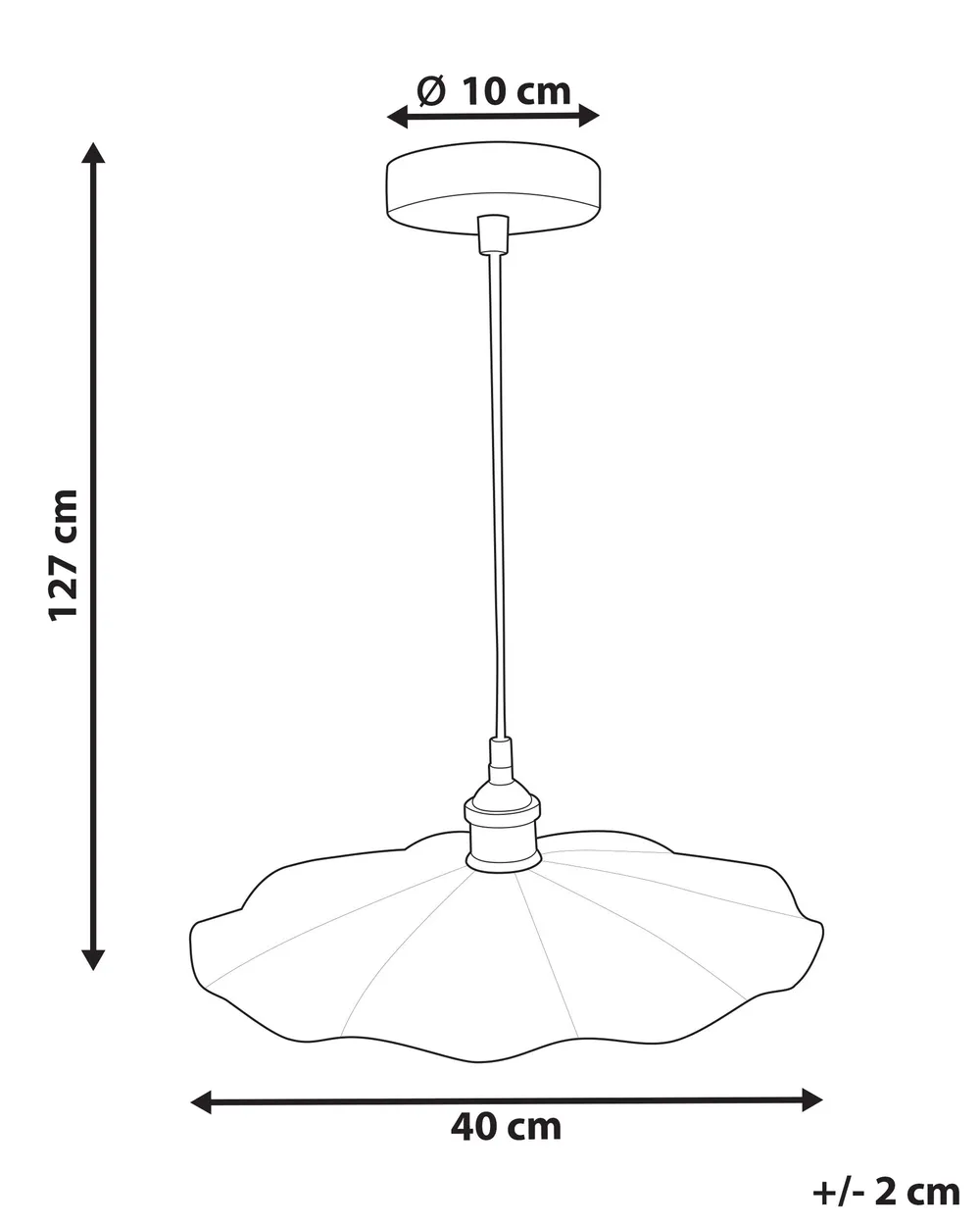 Pendant Lamp PHILS Metal White_868577