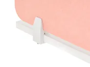 Desk Screen SPLIT 120 x 50 cm Peach Pink_1050608