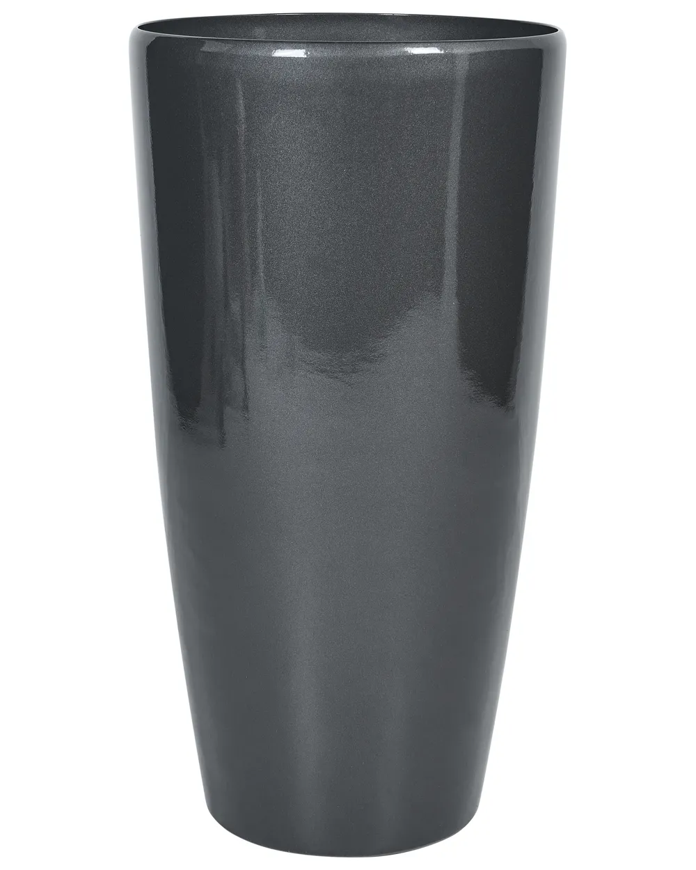 Blumenkübel TSERIA 40 cm Schwarz