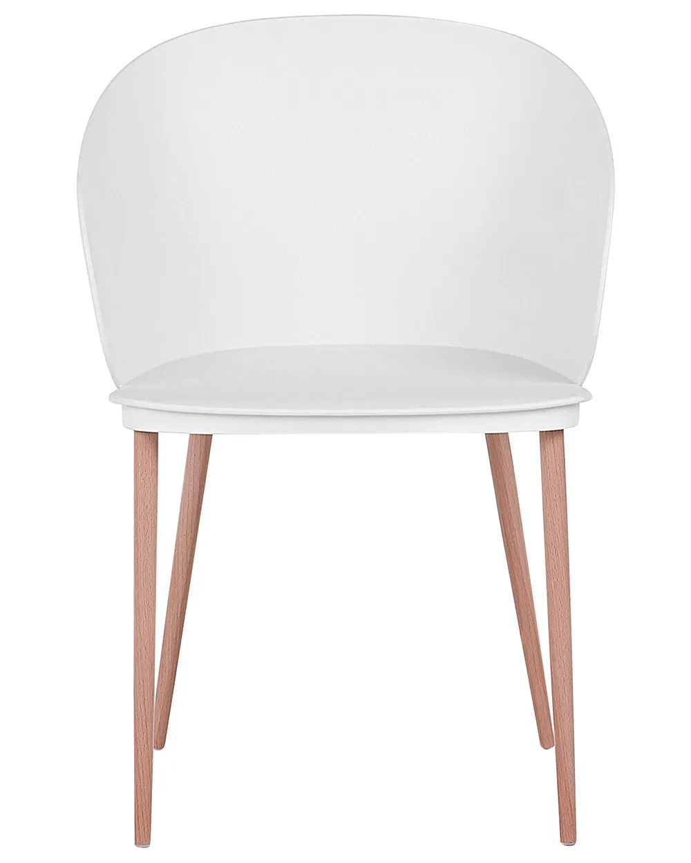 Set of 2 Dining Chairs BLAYKEE White_783879