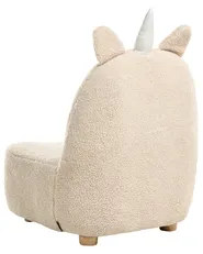 Kindersessel Einhorn LULEA Bouclé Hellbeige_1002227