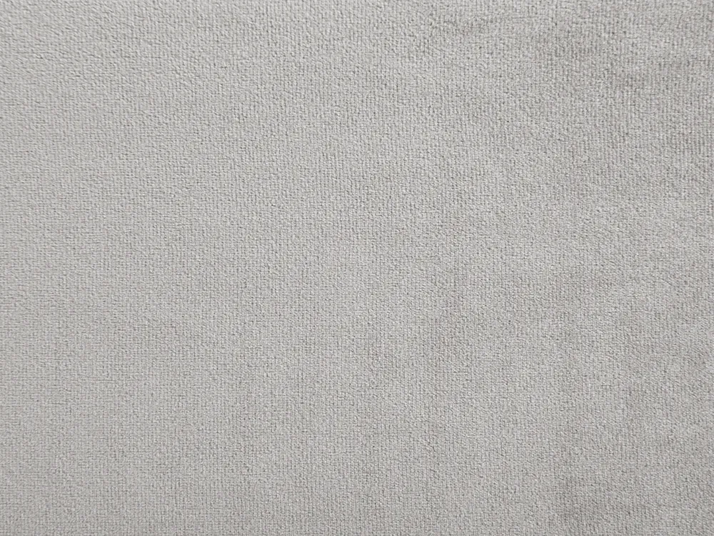 Postelja s prostorom za shranjevanje SEZANNE Žamet Svetlo siva 140 x 200 cm_800051