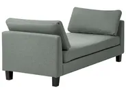 Chaiselongue ARCHIANE Stoff Grün_1037498