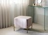 Hocker UTAH Fluweel Taupe