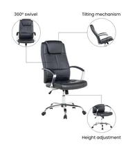 Executive Chair WINNER Faux Leather Black_1074411