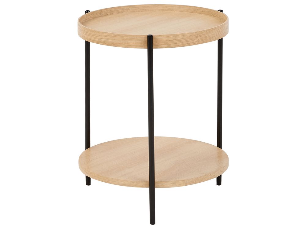Table d'appoint LANDER Marron clair