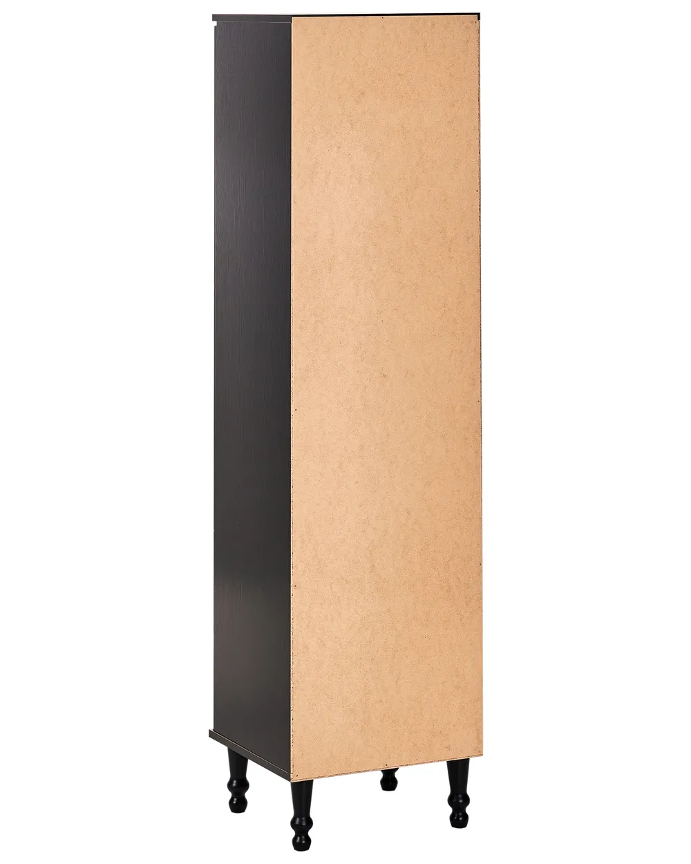 Glass Display Cabinet TINGLEDALE 40 cm Black_949928