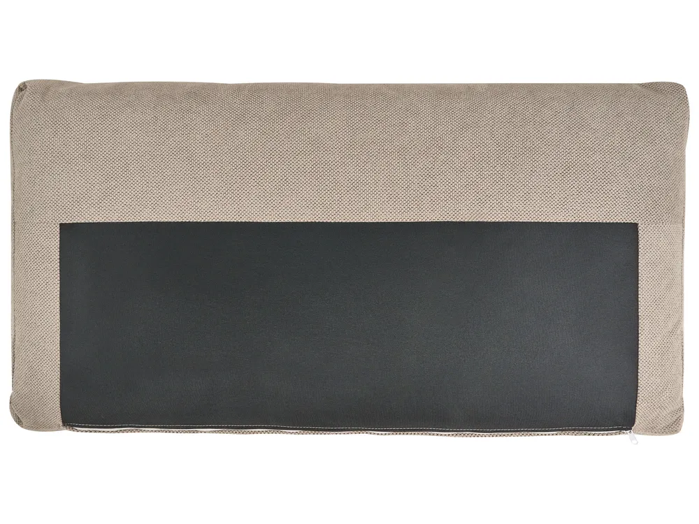 Ecksofa 4-Sitzer SIGGARD Stoff Taupe linksseitig_944871