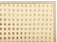 Bett mit Lattenrost Rattan MONPAZIER 180 x 200 cm Hellbraun_863398