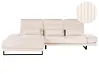 Ecksofa IKAST Cord Beige rechtsseitig