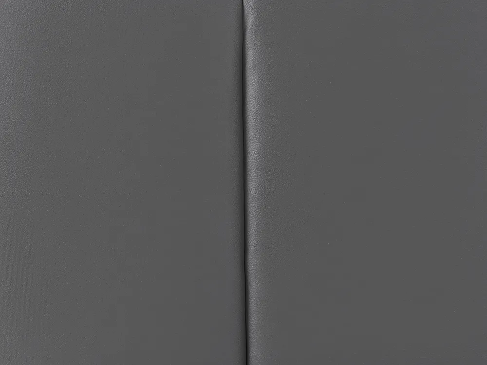Bed met opbergruimte DREUX Kunstleer Donkergrijs 140 x 200 cm_793188