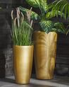 Blumenkübel TSERIA 40 cm Gold