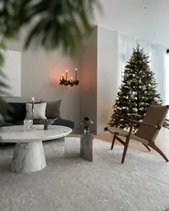 Künstlicher Weihnachtsbaum LED FIDDLE 210 cm Grün_853831