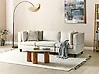 Modulsofa 3-Sitzer UNSTAD Stoff Hellbeige
