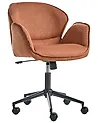 Schreibtischstuhl BELMAR Stoff Orange