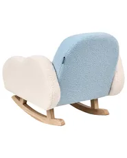 Kids Rocking Chair Cloud SKARE Boucle Light Blue_977198