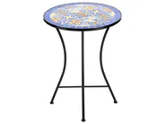 Outdoor Bistrotisch CORIANO 60 cm 60 cm Metall Schwarz_986202