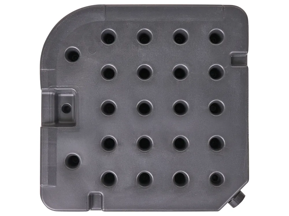 Sonnenschirmfuß CARIA Quadratisch Schwarz 9 kg_1083040