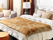 Kuscheldecke BANGRE 130 x 170 cm Orange_834853