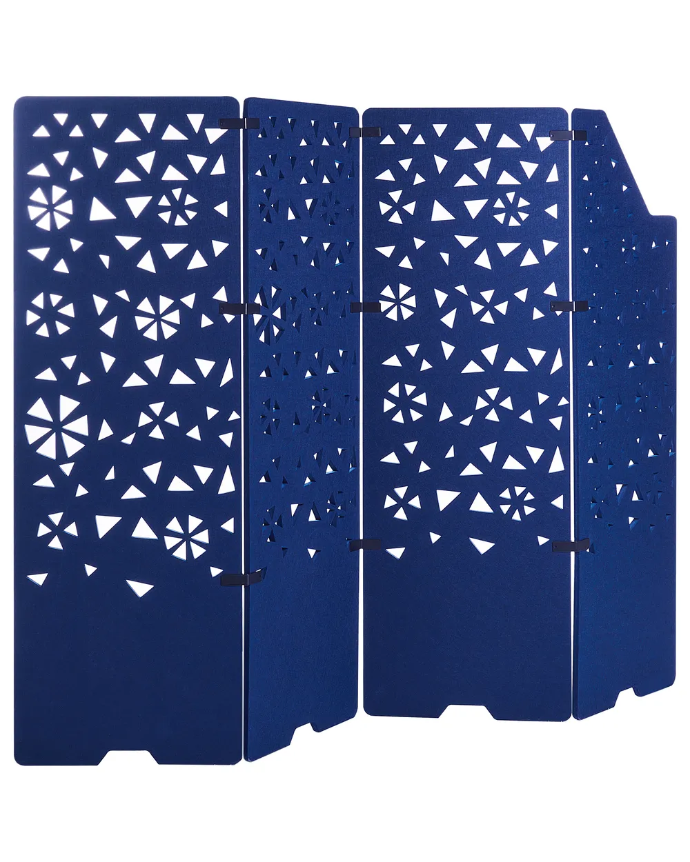Büro-Raumteiler STARRY 240 x 180 cm Marineblau