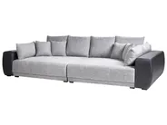 Sofa 4-Sitzer TORPO Stoff Grau_733402