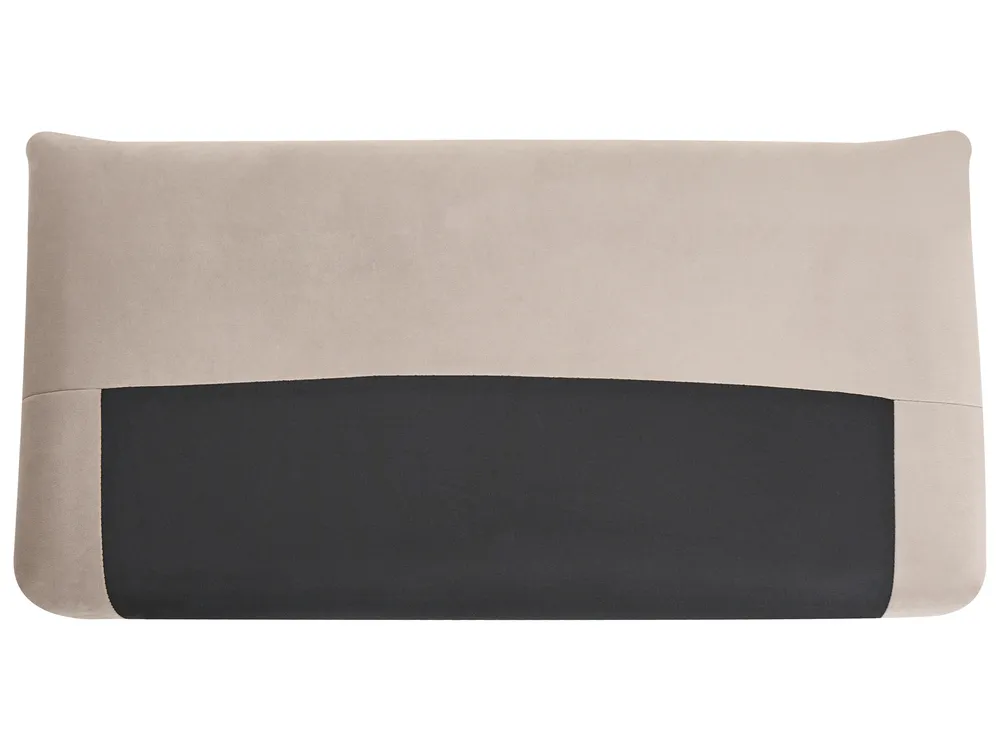 Living Room Set 5 Seater JUBEK Velvet Taupe_1077929