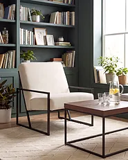 Sessel DELARY Samtstoff Hellbeige_1156183