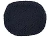 Pouf PRIENE Baumwolle Schwarz