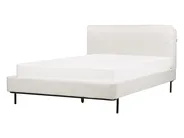 Krevet Buklé CORIO 140 x 200 cm Krem bijela_903225