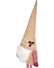 Set of 2 Christmas Decorations KLAUKKALA 60-90/100-146 cm Gnome Multicolour_1174145