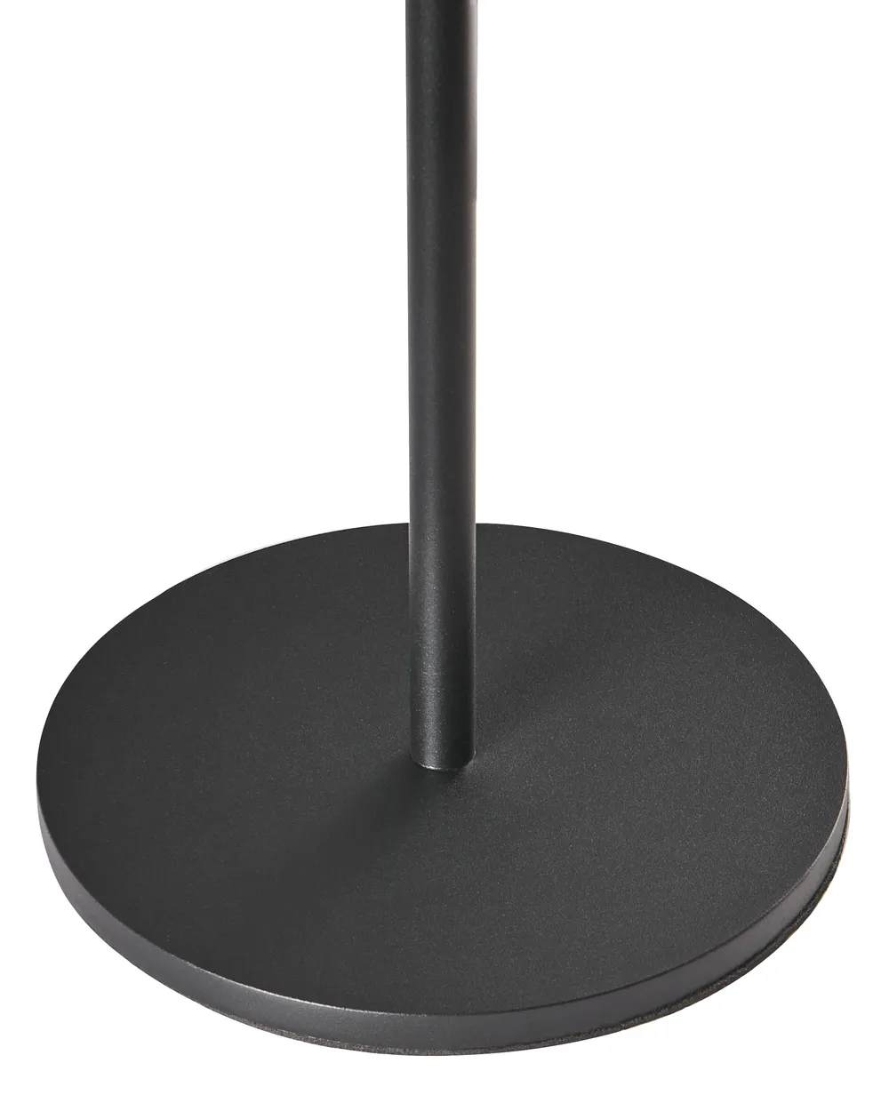 Kabellose LED Tischlampe GUDER mit Dimmer Metall Schwarz_1042278