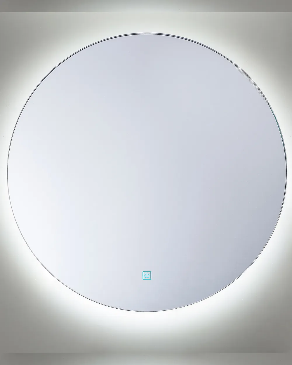 LED-Badezimmer-Spiegel CALLAC 60 cm 60 cm Silber_780749