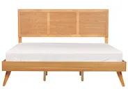 Bed ISTRES 180 x 200 cm (EU Super King) Natural Ash Wood_912590