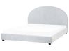 Wasserbett Stoff VAUCLUSE 160 x 200 cm Hellblau