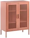 Schrank WAKATIPU Metall Goldbraun