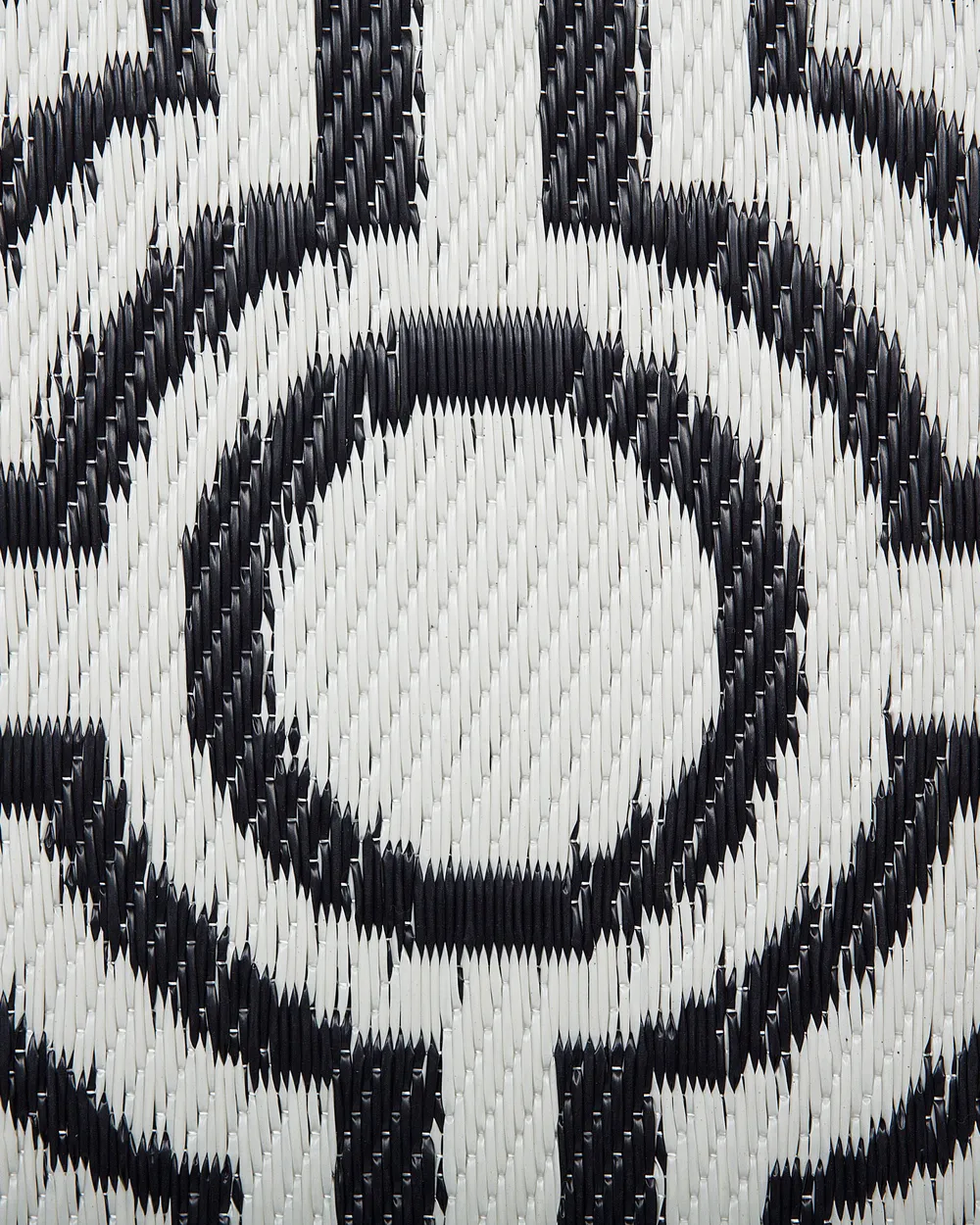 Outdoor Rug BIDAR Black 90 x 180 cm Reversible_734129