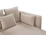 Chaise Longue CHARMES Fabric Taupe_894605