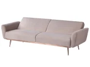 Schlafsofa 3-Sitzer EINA Samtstoff Taupe_1057705