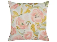 Dekokissen ZAHRIYE 45 x 45 cm Rosa Blumenmuster_1185030