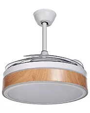 Ceiling Fan with Light FREMONT with Remote LED White_862433