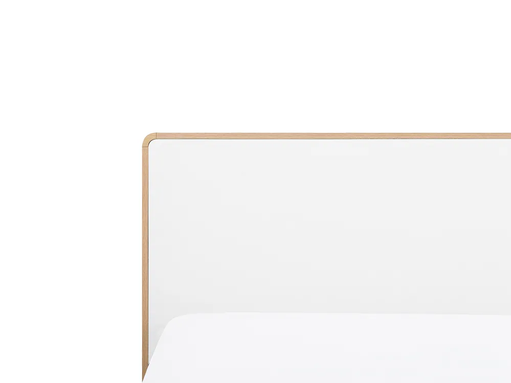 Bed SERRIS 160 x 200 cm (EU King Size) Light Brown_748353